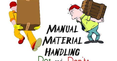 Unsafe Manual Handling Techniques