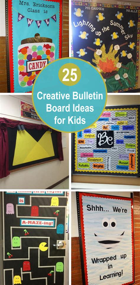25 Creative Bulletin Board Ideas For Kids