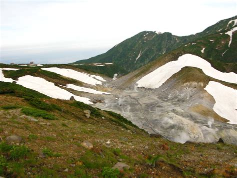 Tateyama Murodo Japan Highest Peaks Of Mt Tateyama Mt Onanji 3015