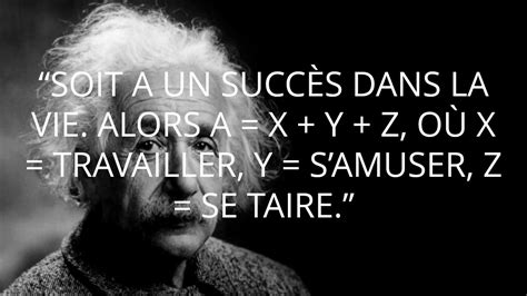 Les 15 Citations Les Plus Inspirantes Dalbert Einstein Youtube