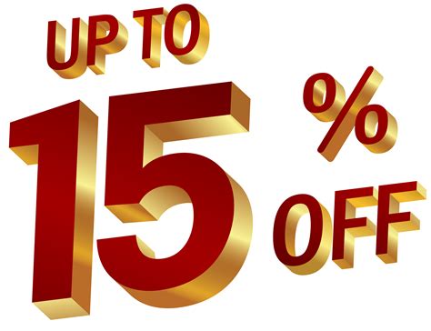 15 Percent Discount Clip Art Image Gallery Yopriceville High