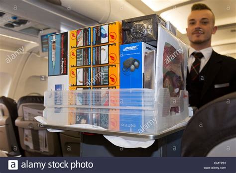 Check spelling or type a new query. Member of cabin crew & duty free trolley on Swiss Airbus ...