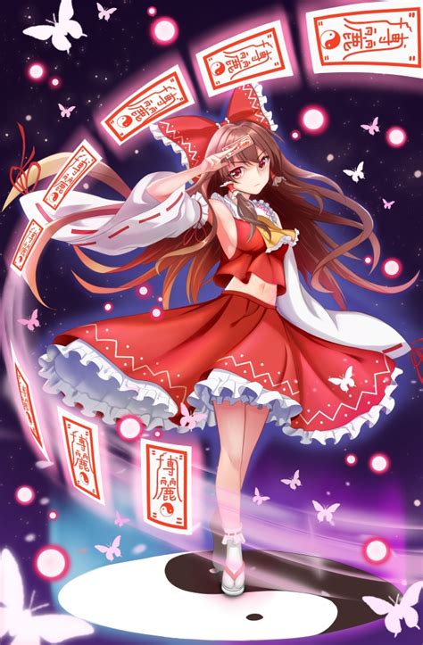 Hakurei Reimu Reimu Hakurei Touhou Image By Pixiv Id 17779105