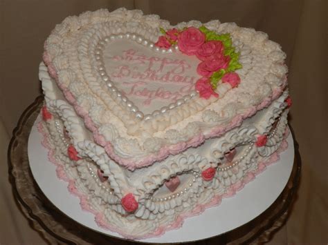 Celebrate With A Heart Shaped Birthday Cake
