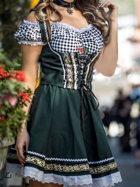 traje típico alemão dirndl oktoberfest vestido feminino cristina store usado 37288682 enjoei