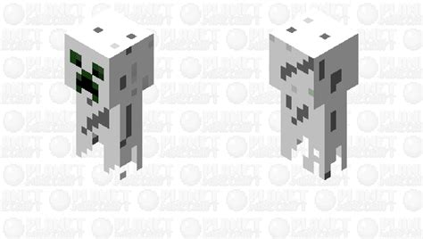 Ghost Creeper Minecraft Mob Skin