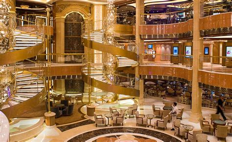Inside The Luxury Cruise Ship Regal Princess Which Is In Belfast