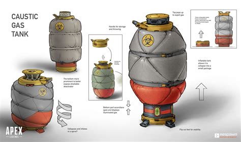 Caustic Gas Tank Artwork From Apex Legends Art Artwork Gaming