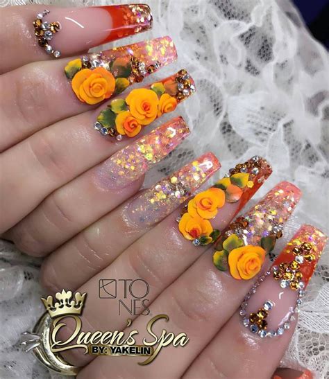 Amazing Nail Art Made Using Tones Products Flower Nails Nail Designs
