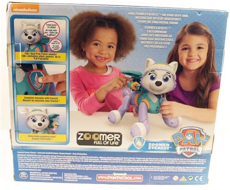Paw Patrol Zoomer Everest Interactive Talking Dog W Missions Sounds