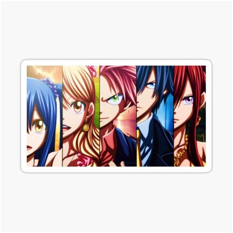 Fairy Tail Stickers Redbubble