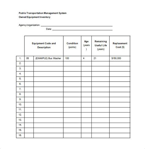 Cite additional literary sources aiding in the making of the report. Equipment Maintenance Schedule Template Excel - task list templates