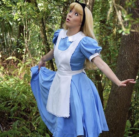 Alice In Wonderland Alice Cosplay Disney Female Characters Disney Alice