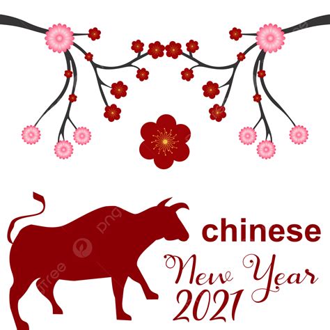 Chinese New Year Vector Hd Images Ox Vector Chinese New Year Design
