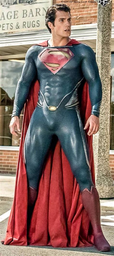 Henry Cavill Man Of Steel Costume