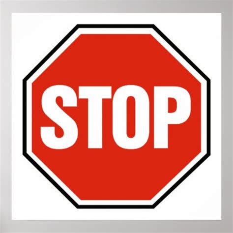 Stop Sign Zazzle