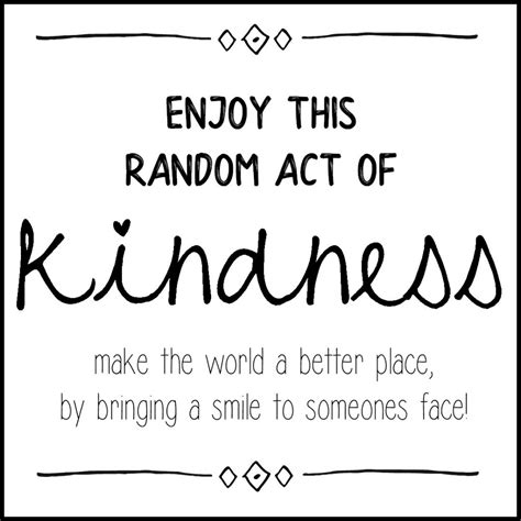25 Days Of Random Acts Of Kindness Free Printables The Momma Diaries