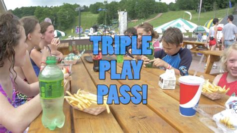 The Triple Play At Bromley Vermonts Summer Adventure Youtube