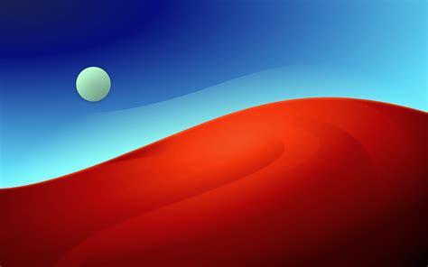 3840x2400 Red Moon Desert Minimal 5k 4k Hd 4k Wallpapersimages