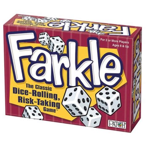 Playmonster Pat6910bn Farkle The Classic Dice Roll Pack Of 3 1 Kroger