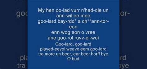 How To Sing The Welsh National Anthem Other Languages