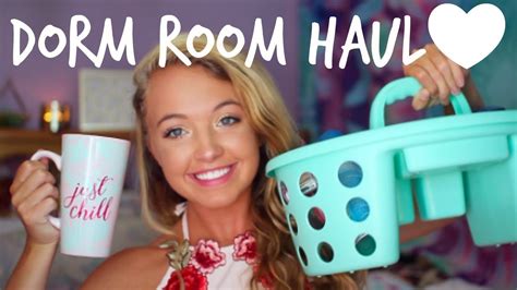 Dorm Room Haul 2017 Youtube