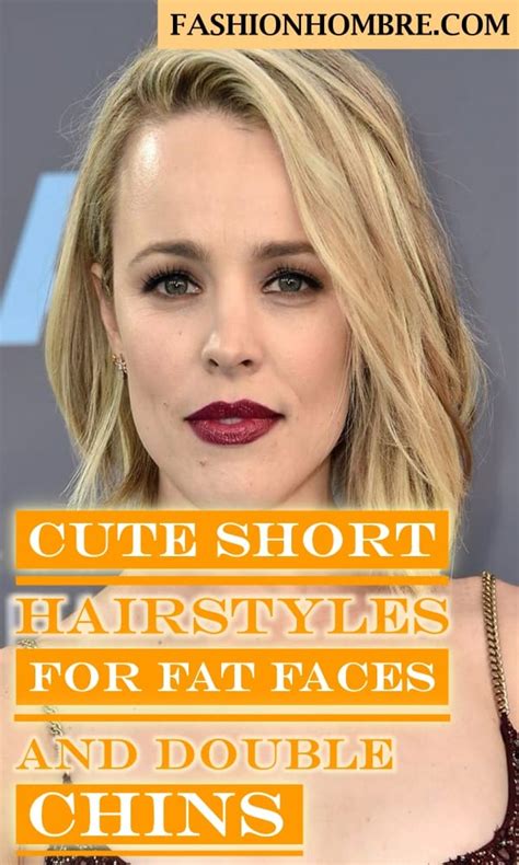 low maintenance short hairstyles for fat faces and double chins 22 chubby