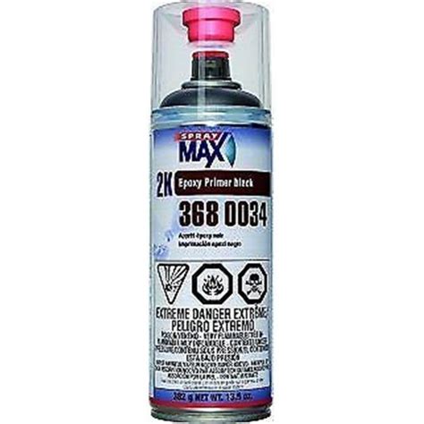 Spraymax 2k Epoxy Primer Black
