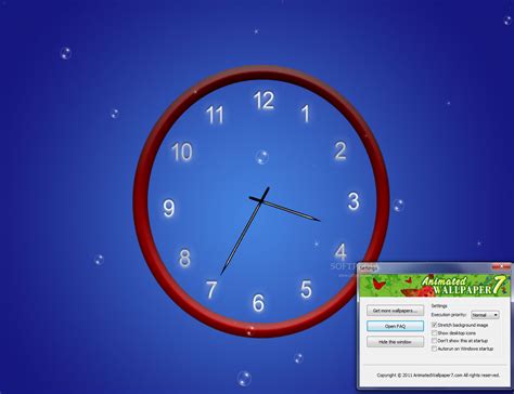Animated Clock Desktop Wallpapers Wallpapersafari