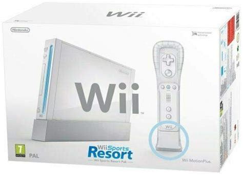 Nintendo Wii Console With Wii Sports Wii Sports Resort And Motion