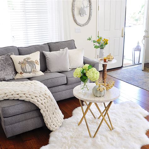 Neutral Living Room Decor For Fall — 2 Ladies And A Chair