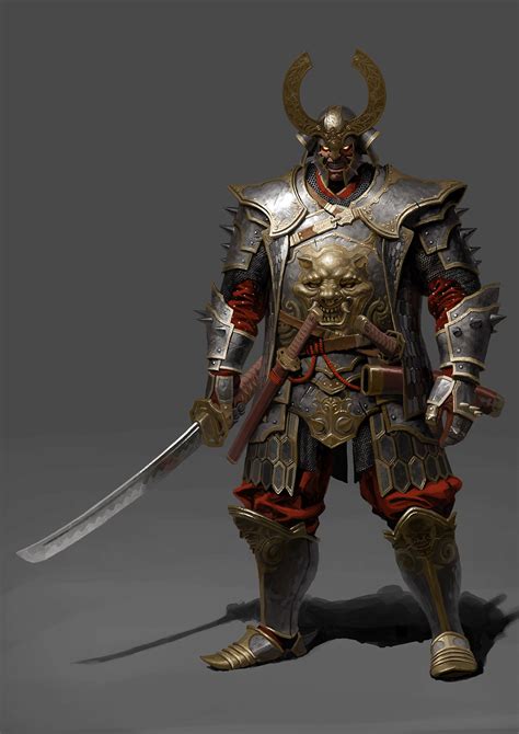 Warrior Fantasy Warrior Concept Art Characters