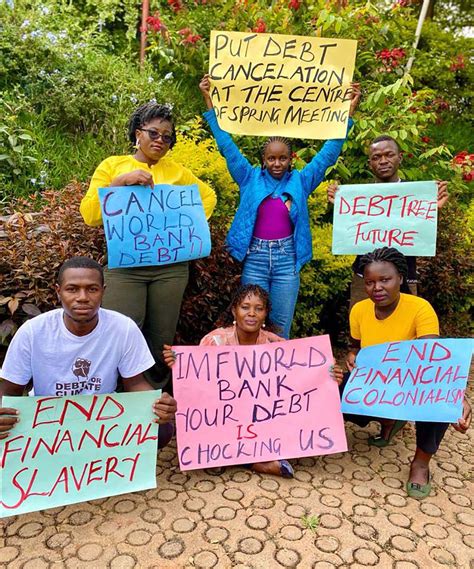 environmental activists request imf world bank to cancel uganda s debt new vision official