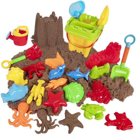 Buy 23pc Kids Beach Toys Set Sandbox Toys Sand Toys Online At