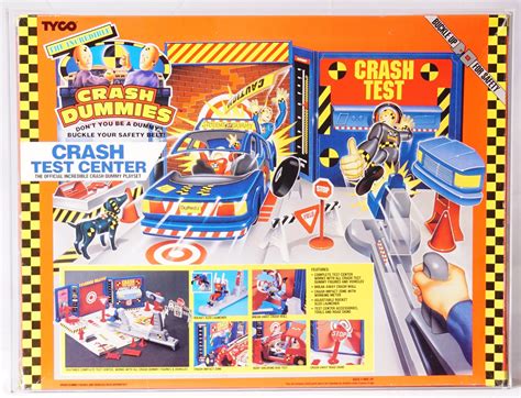 1993 Tyco The Crash Dummies Boxed Playset Crash Test Center