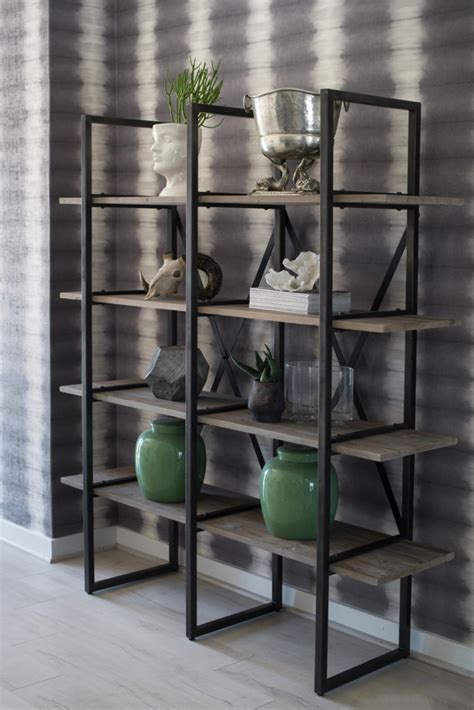It's easy to make, and it's a handy place to put items on display. Decorative shelving | SA Garden and Home