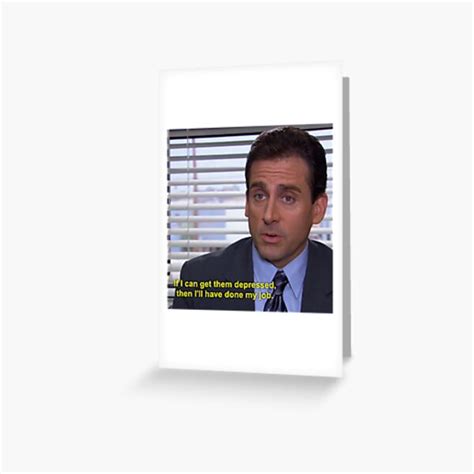 Michael Scott Greeting Card For Sale By Gouchotaybray Redbubble