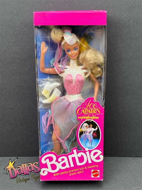 1989 ice capades 50th anniversary barbie doll 7365
