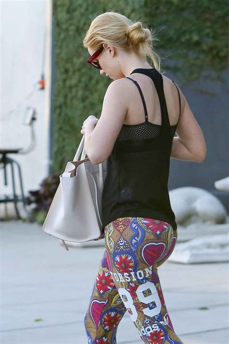 Iggy Azalea Booty In Tights Out In Los Angeles Oct 2015