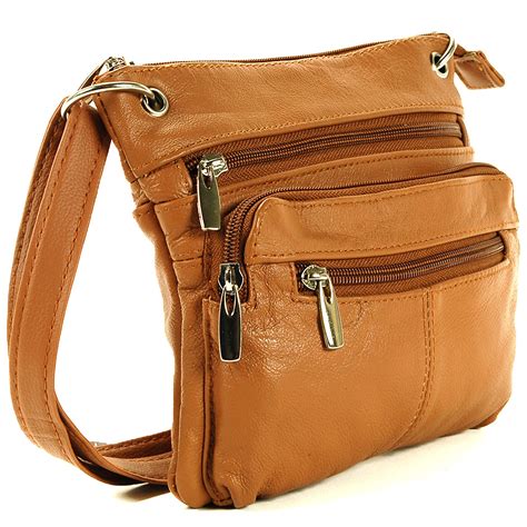 Womens Leather Purse Cross Body Shoulder Bag Handbag Organizer Ebay