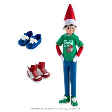 Elf On The Shelf Cool Kicks Sneaker Trio Magi Freez Elf On The