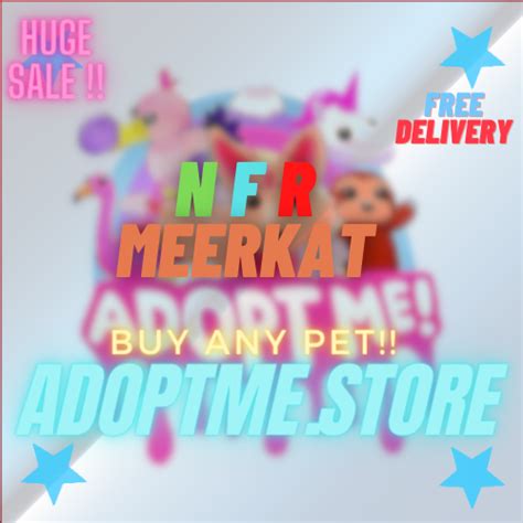Roblox Adopt Me Nfr Meerkat Neon Adopt Me Store Cheapest Shop