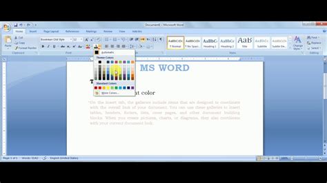 Even though microsoft word comes with dozens of font choices, adding a new font to the software may be something you'd like to do at some point. How to set text highlight and font color in Microsoft Word ...
