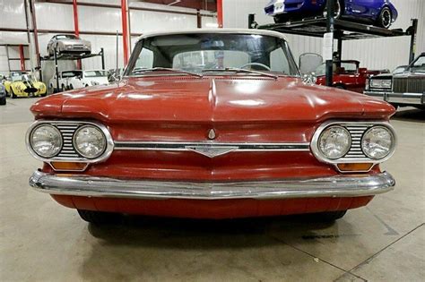 1964 Chevrolet Corvair Monza Spyder 72188 Miles Red Convertible