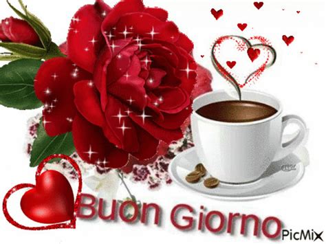 Immagine gif per una ragazza che legge. Belle immagini con Buongiorno con i fiori - BellissimeImmagini.it