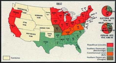 This animated map shows how the states voted in every presidential election since the civil war. Sectional Issues