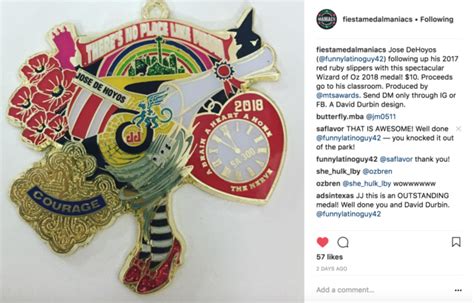 Check out the event highlights of comic fiesta 2018. Jose De Hoyos Wizard of Oz David Durbin Fiesta Medals 2018 ...