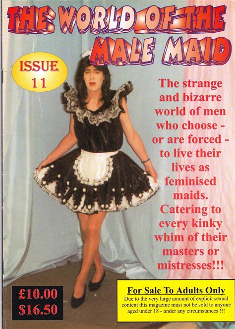 The World Of The Male Maid 11 Magazine Tv Ts Sissy French Maid Fantasy New Magiks