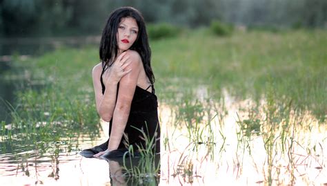 Free Images Water Grass Girl Woman Sunlight Wild Spring