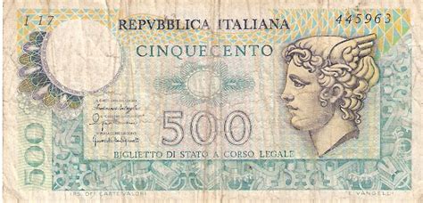 Blog De Fotos Y Billetes Del Mundo Billetes De Italia Italy Repubblica Italiana